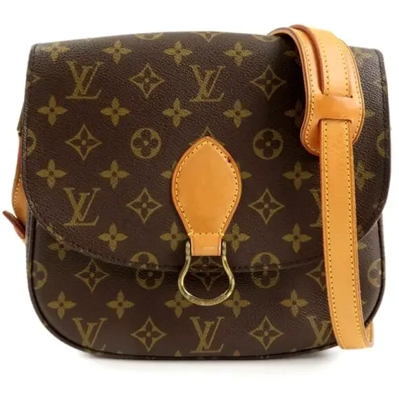 💎✨STUNNING✨💎Authentic Louis Vuitton Monogram Saint Cloud GM Shoulder Bag - Picture 2 of 16